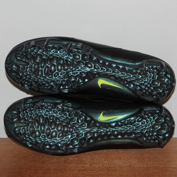 Nike Alpha Huarache 8 Pro Lacrosse Cleats Mens 8 Black Silver - Picture 6 of 6